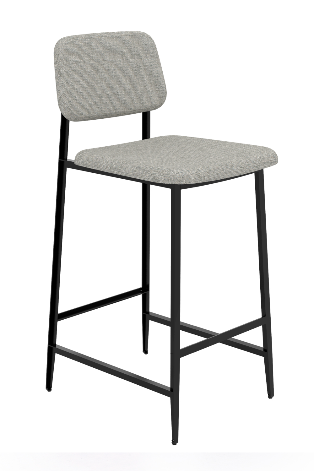 Light Gray Counter Stool | Ethnicraft DC | WoodFurniture.com