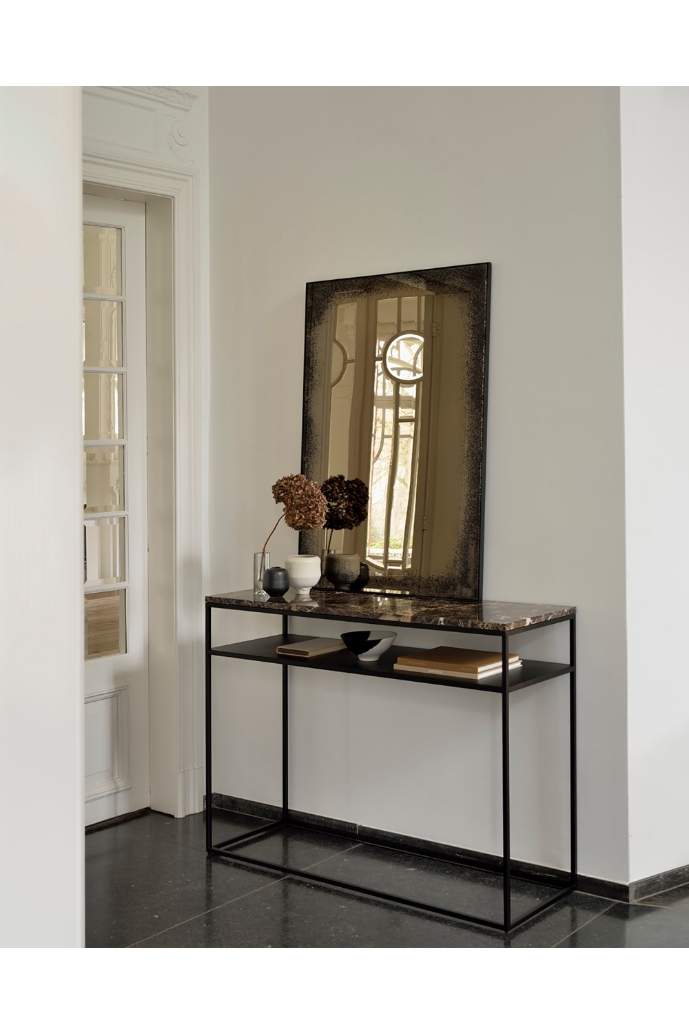 Marble 2-Level Console Table | Ethnicraft Stone | Oroatrade.com