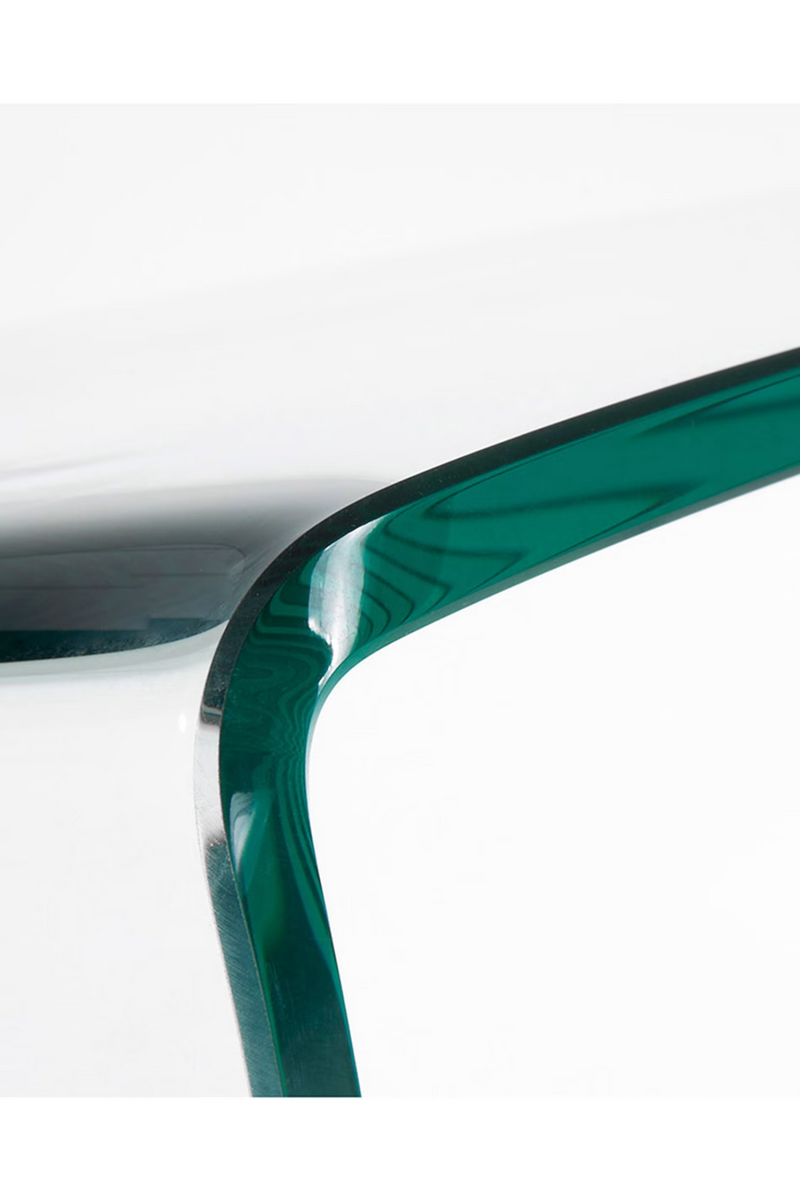 Clear Glass Nesting Tables (2) | La Forma Burano | Woodfurniture.com