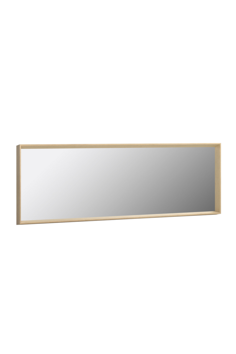 Slim Wood Framed Mirror | La Forma Nerina | Woodfurniture.com
