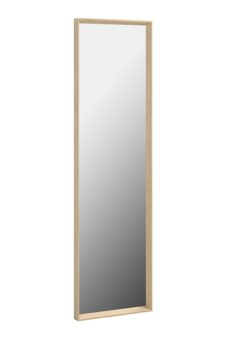 Slim Wood Framed Mirror | La Forma Nerina | Woodfurniture.com