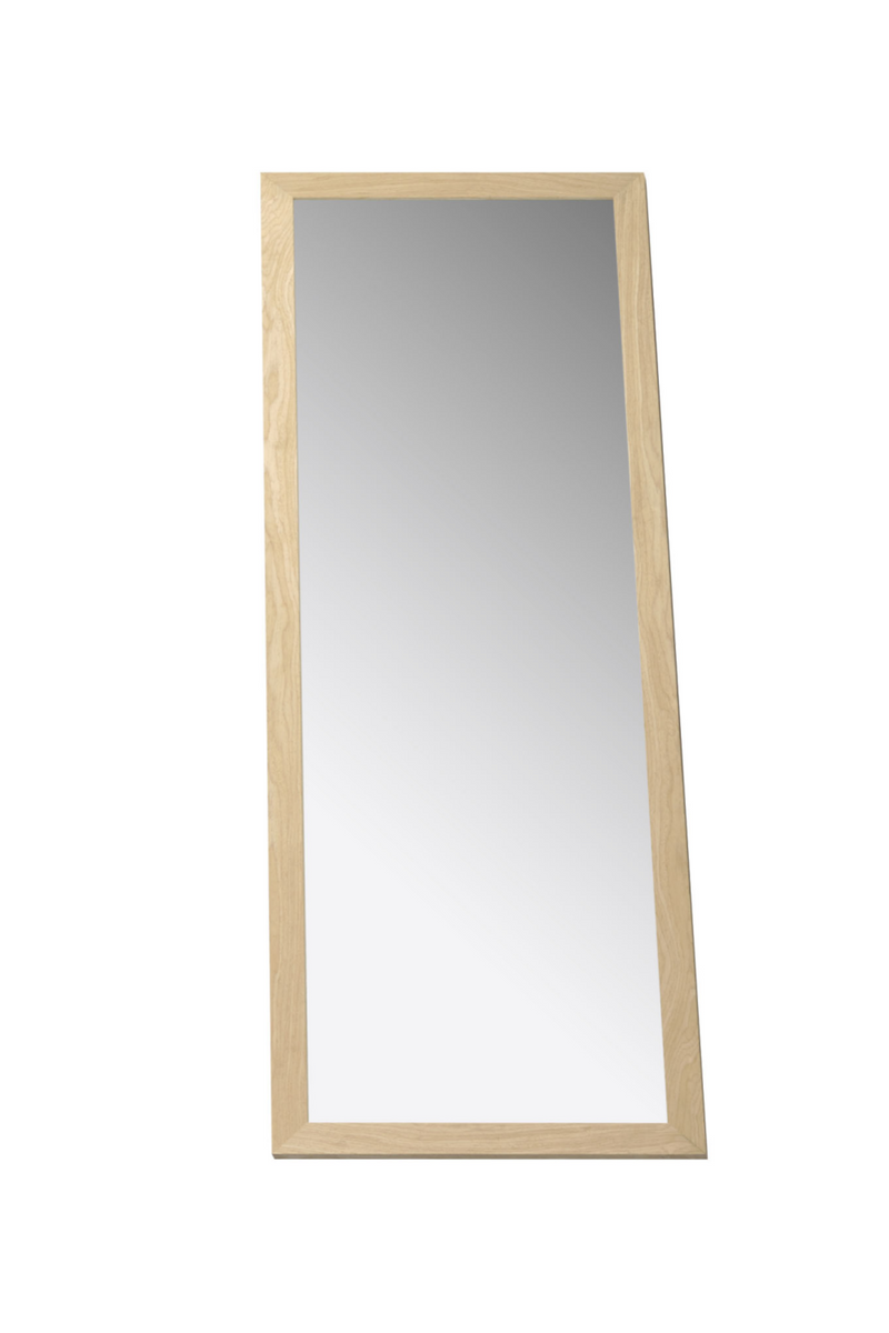 Natural Wood Framed Mirror | La Forma Wilany | Woodfurniture.com