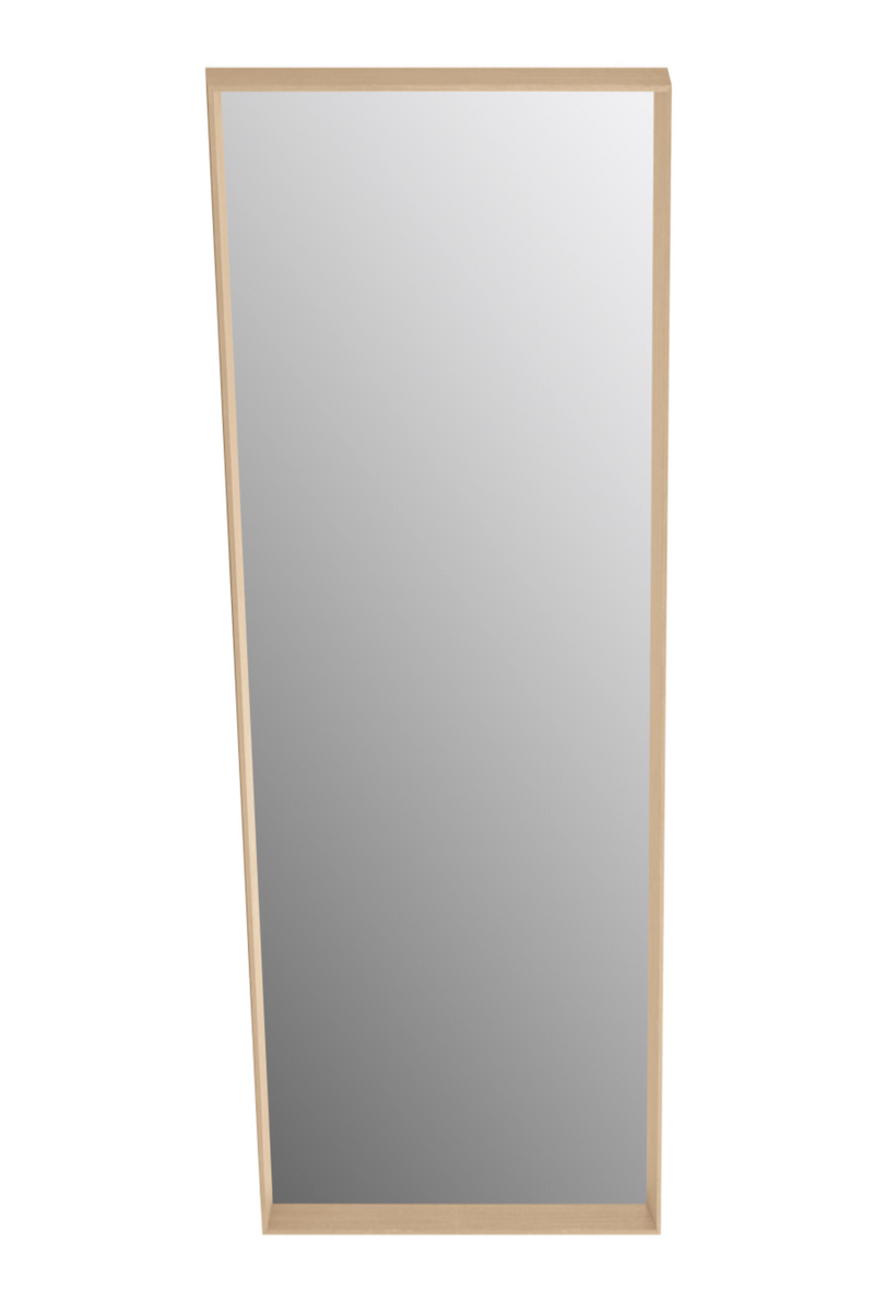 Natural Framed Full Length Mirror | La Forma Nerina | Woodfurniture.com