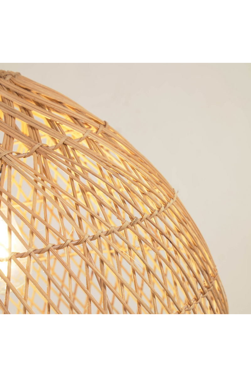 Natural Rattan Fiber Light Shade | La Forma Domitila | Woodfurniture.com
