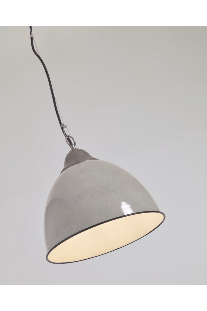 Gray Metal Ceiling Lamp | La Forma Neus | Woodfurniture.com