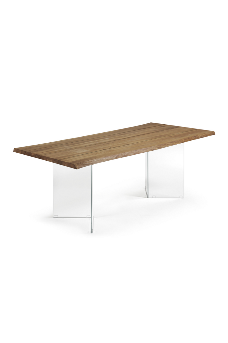 Natural Oak Rectangular Dining Table | La Forma Lotty | Woodfurniture.com