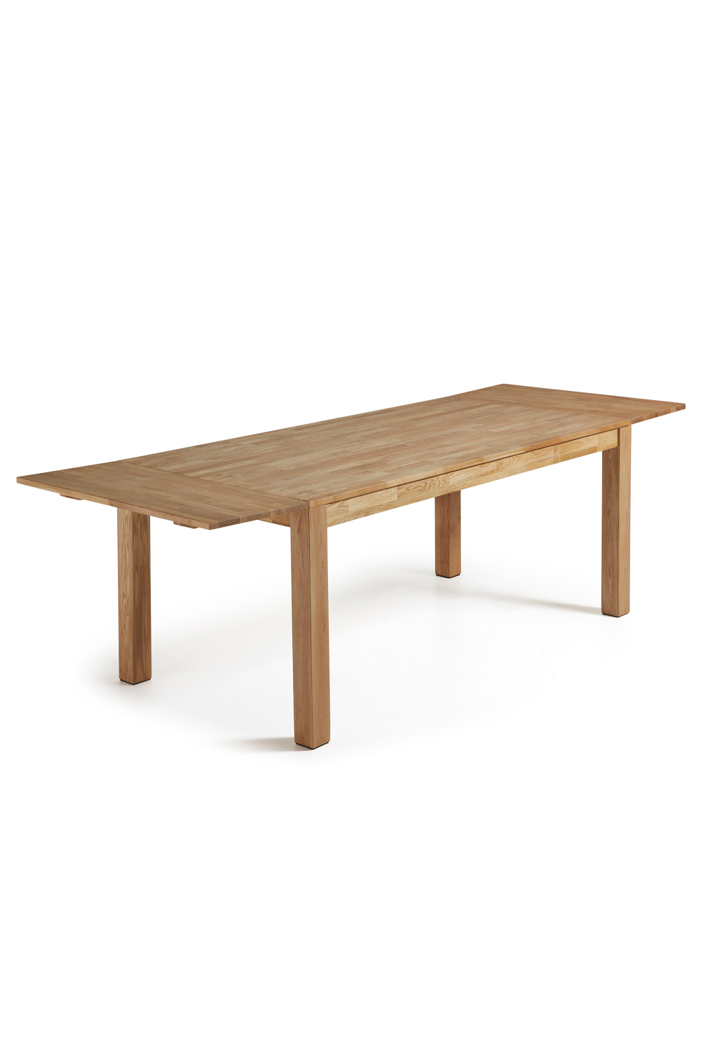 Oak Wood Extendable Dining Table | La Forma Isbel | Woodfurniture.com