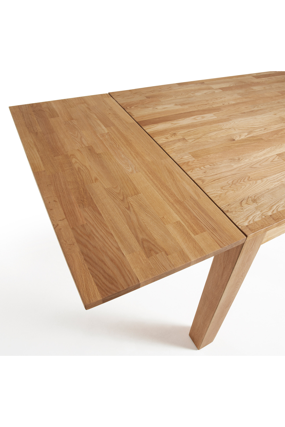 Oak Wood Extendable Dining Table | La Forma Isbel | Woodfurniture.com