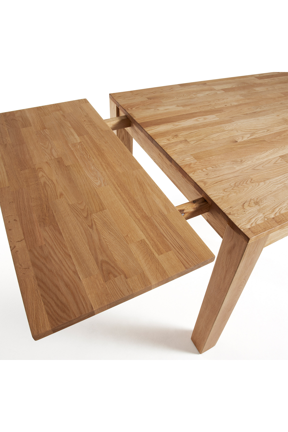 Oak Wood Extendable Dining Table | La Forma Isbel | Woodfurniture.com