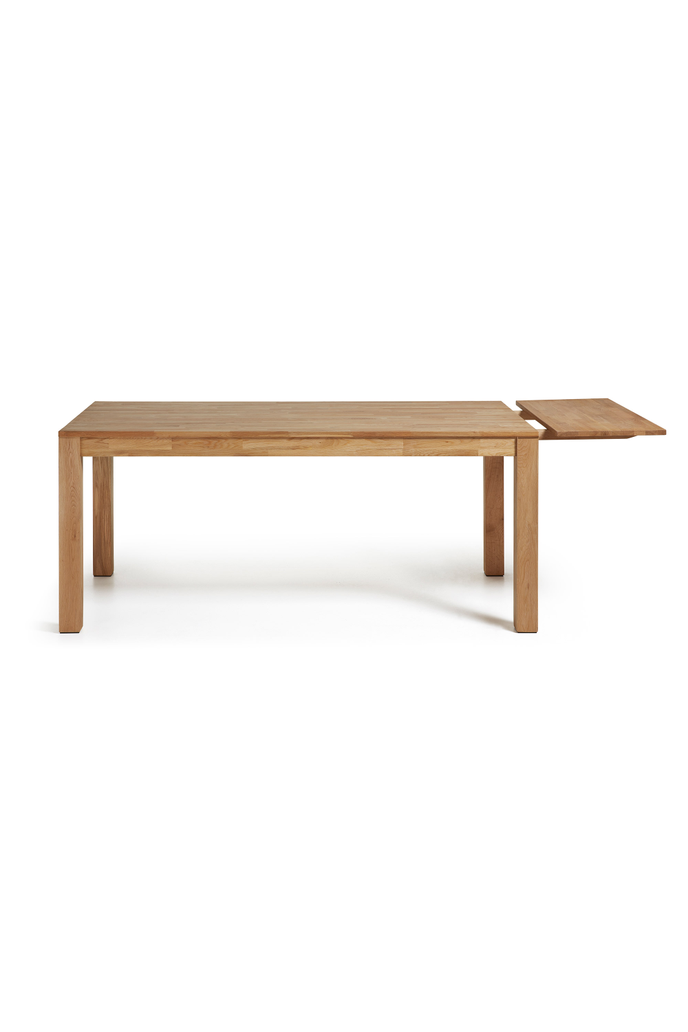 Oak Wood Extendable Dining Table | La Forma Isbel | Woodfurniture.com