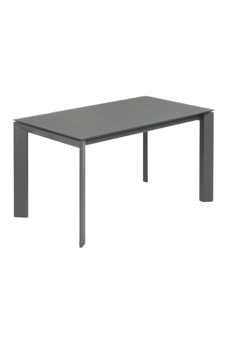 Gray Glass Graphite Table | La Forma Axis | Woodfurniture.com