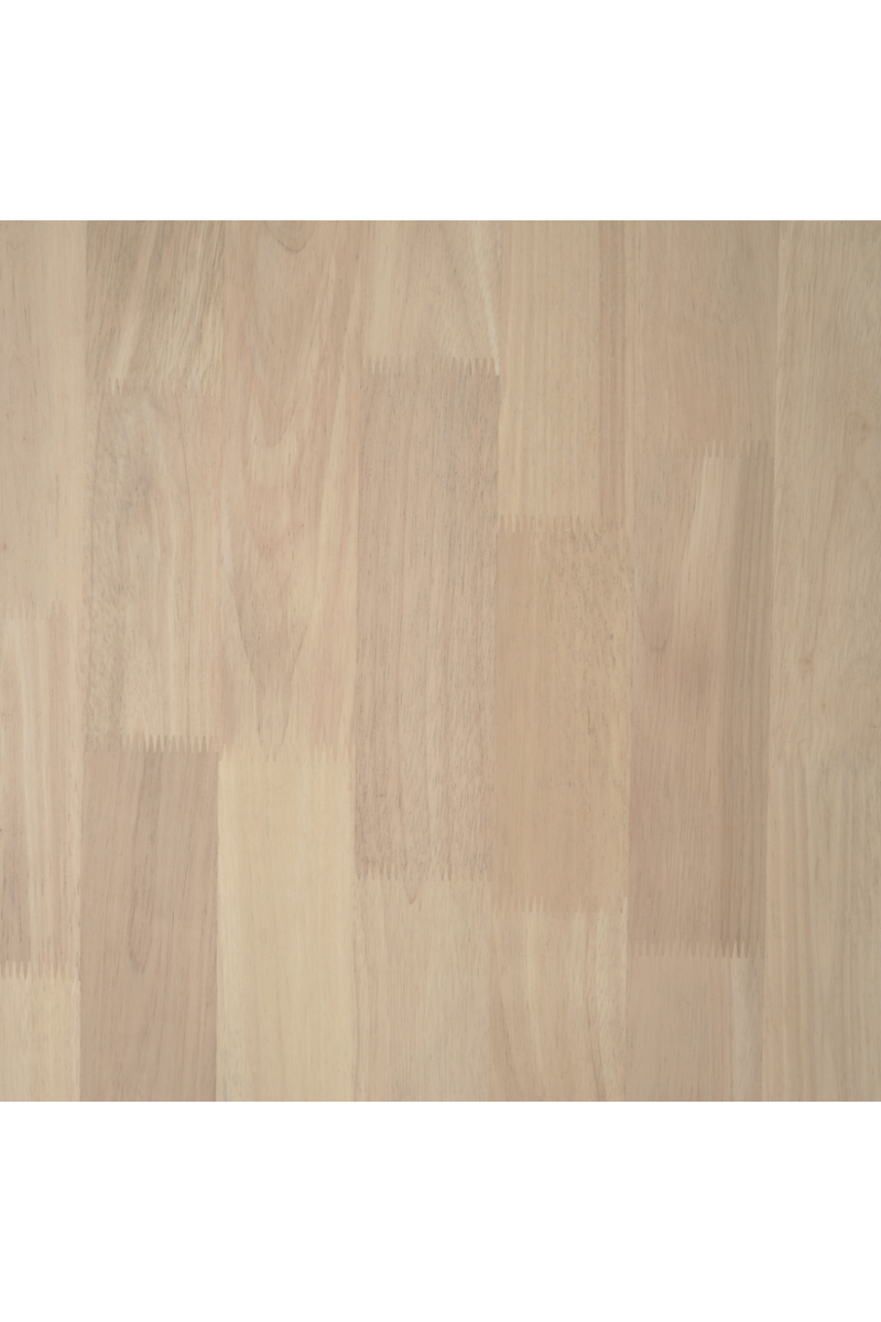 Solid Rubber Wood Desk | La Forma Curie | Woodfurniture.com