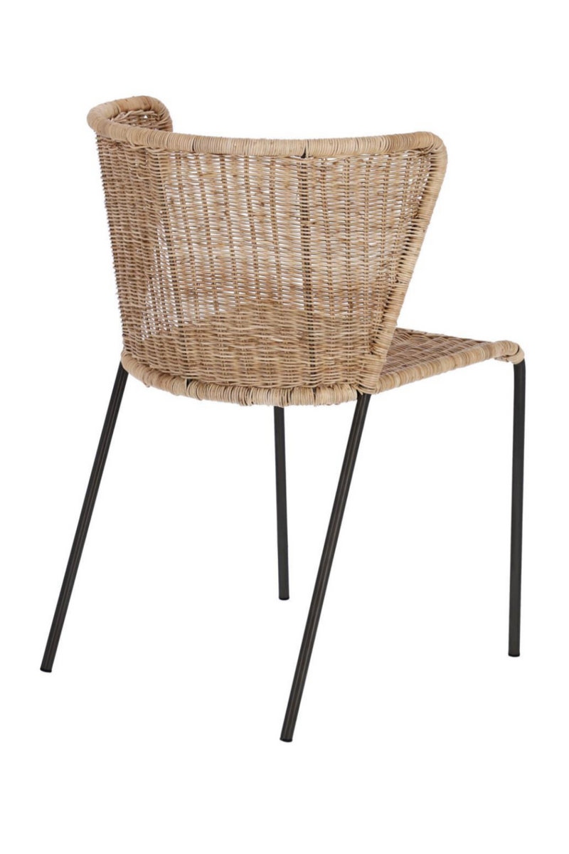 Natural Rattan Barrel Chairs (2) | La Forma Fantine | Woodfurniture.com