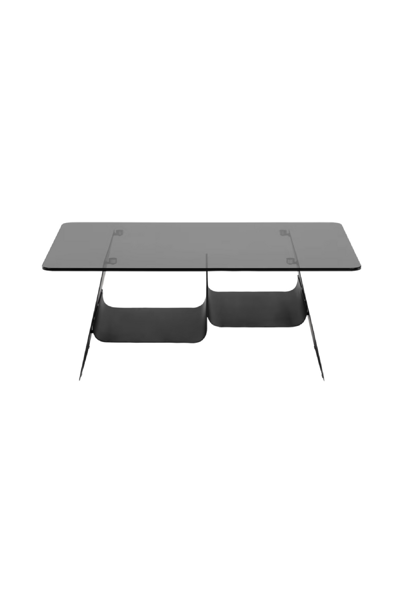 Black Modern Coffee Table | La Forma Oseye | Woodfurniture.com
