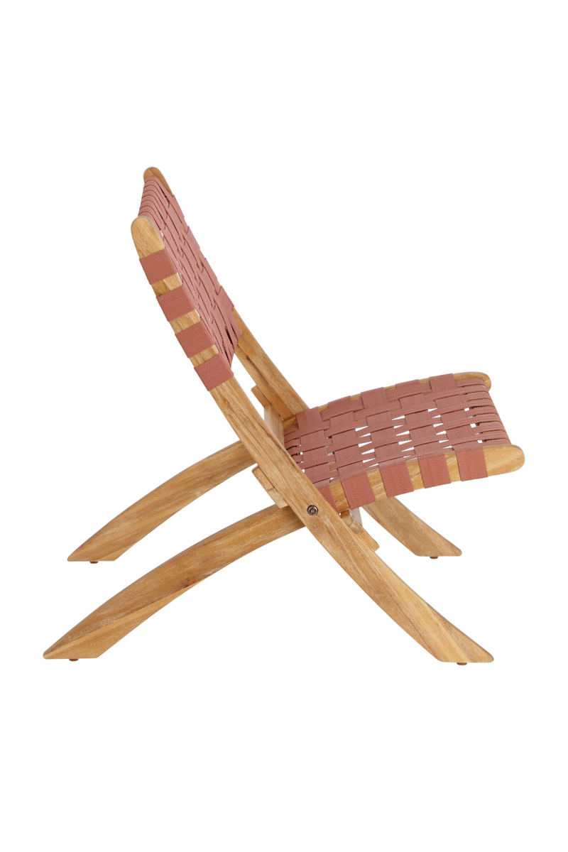 Handwoven Cord Folding Chair | La Forma Chabeli | Woodfurniture.com
