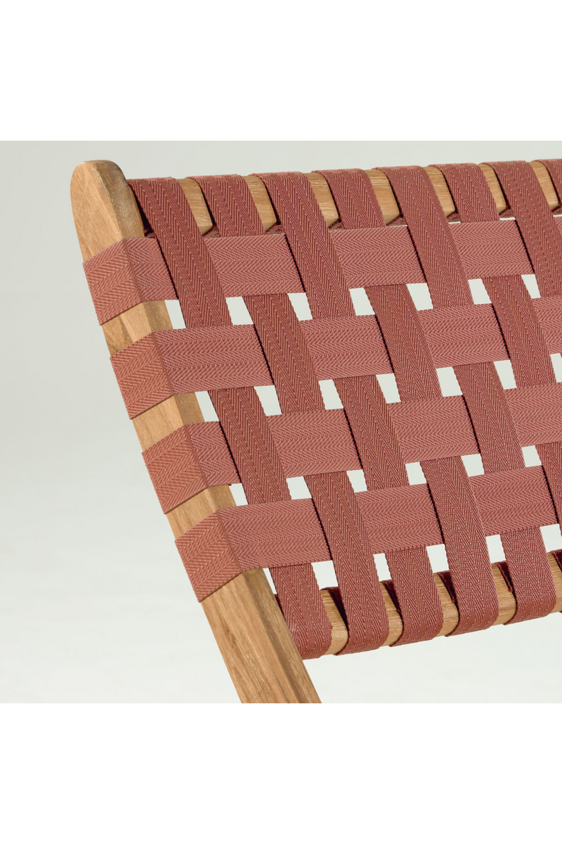 Handwoven Cord Folding Chair | La Forma Chabeli | Woodfurniture.com