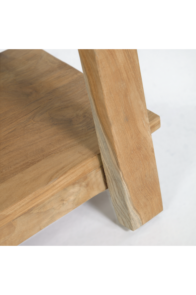 Recycled Teak Wooden Bench | La Forma Safara | Woodfurniture.com