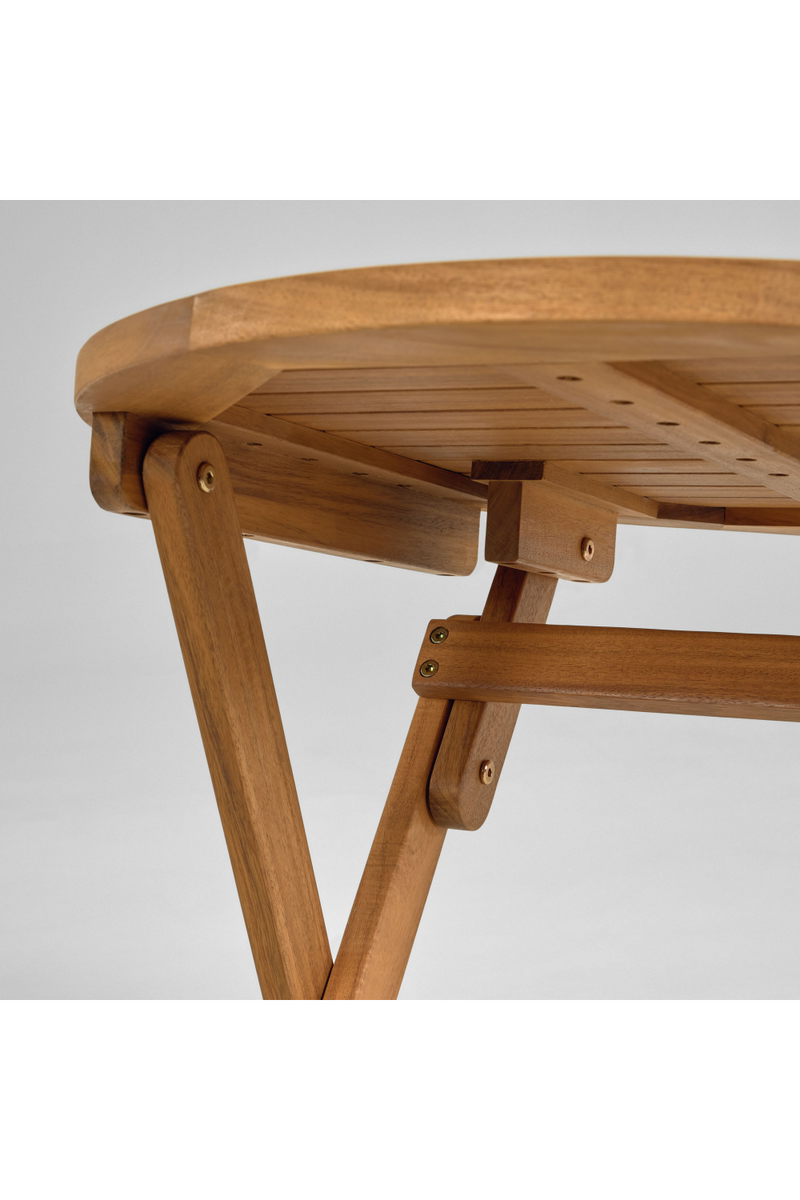 Outdoor Garden Table & 2 Folding Chairs Set | La Forma Elisia | Woodfurniture.com