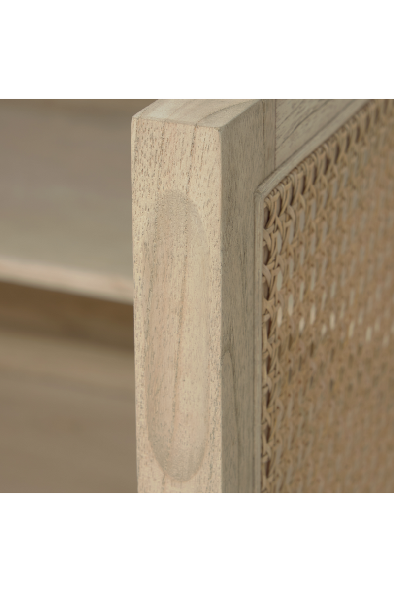 Mindi Wood & Rattan Sideboard | La Forma Rexit | Woodfurniture.com