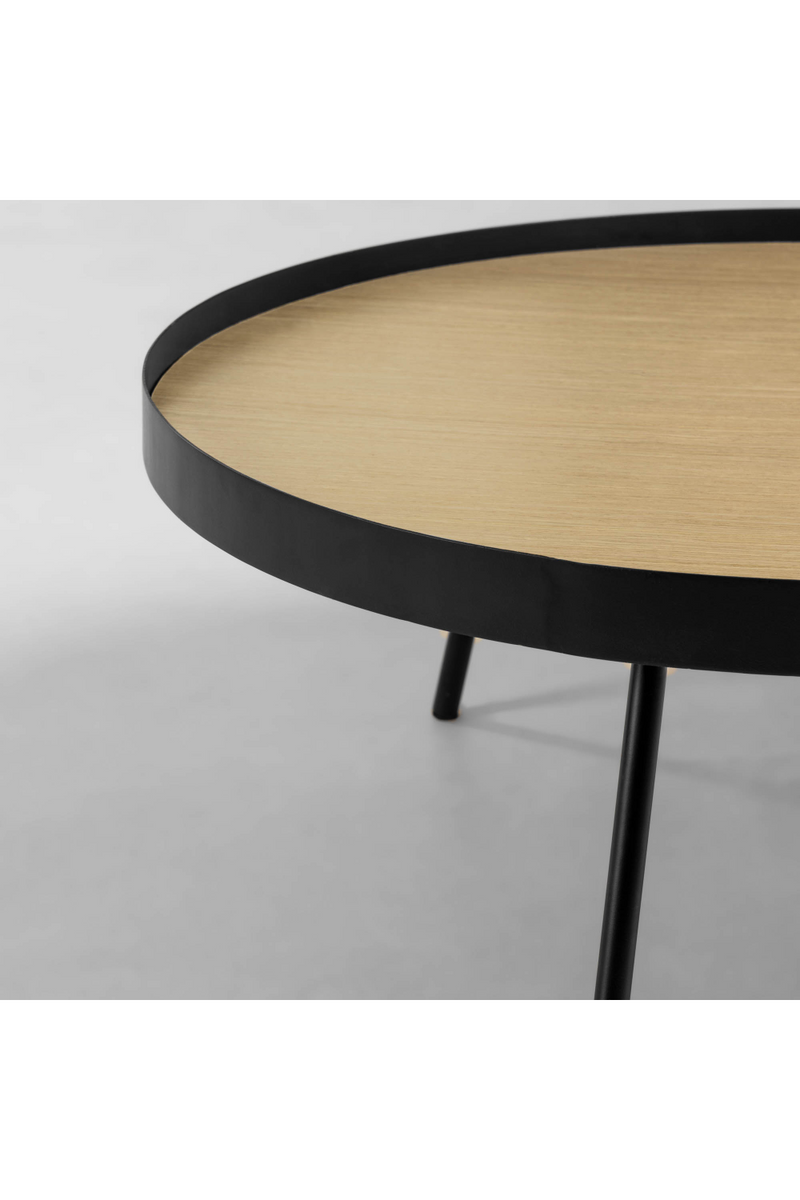 Round Tray Top Coffee Table | La Forma Nenet | Woodfurniture.com