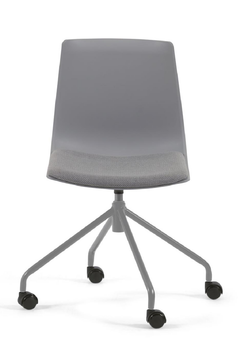 Scandi Wheeled Desk Chair (2) | La Forma Ralfi | Woodfurniture.com
