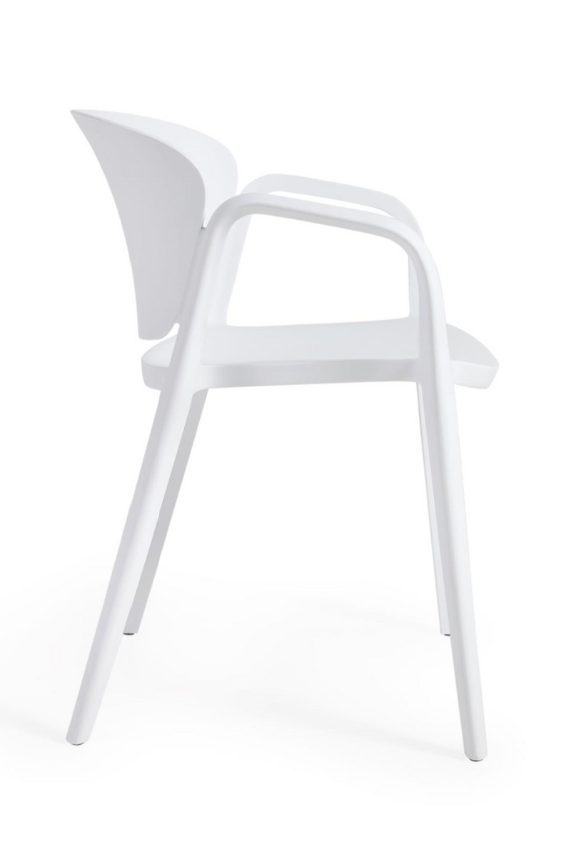 Molded Stackable Garden Armchair (4) | La Forma Ania | Woodfurniture.com