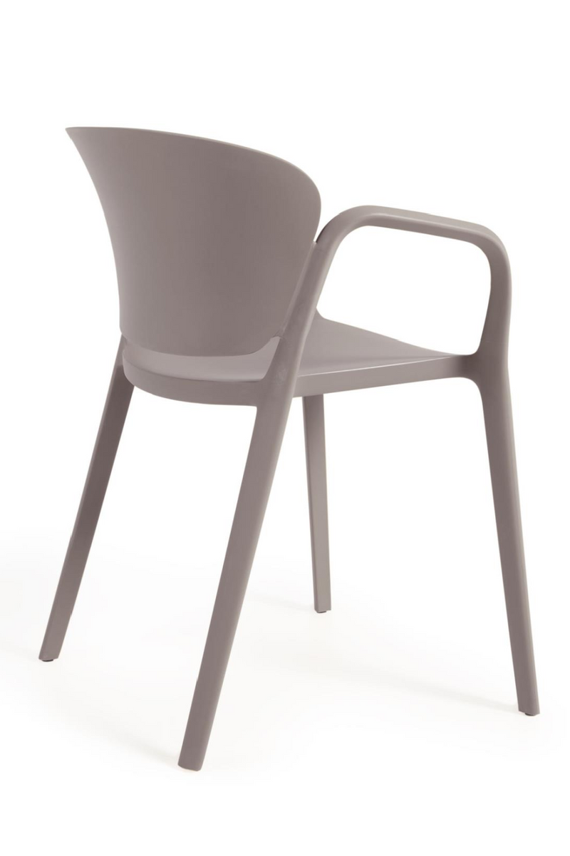 Molded Stackable Garden Armchair (4) | La Forma Ania | Woodfurniture.com