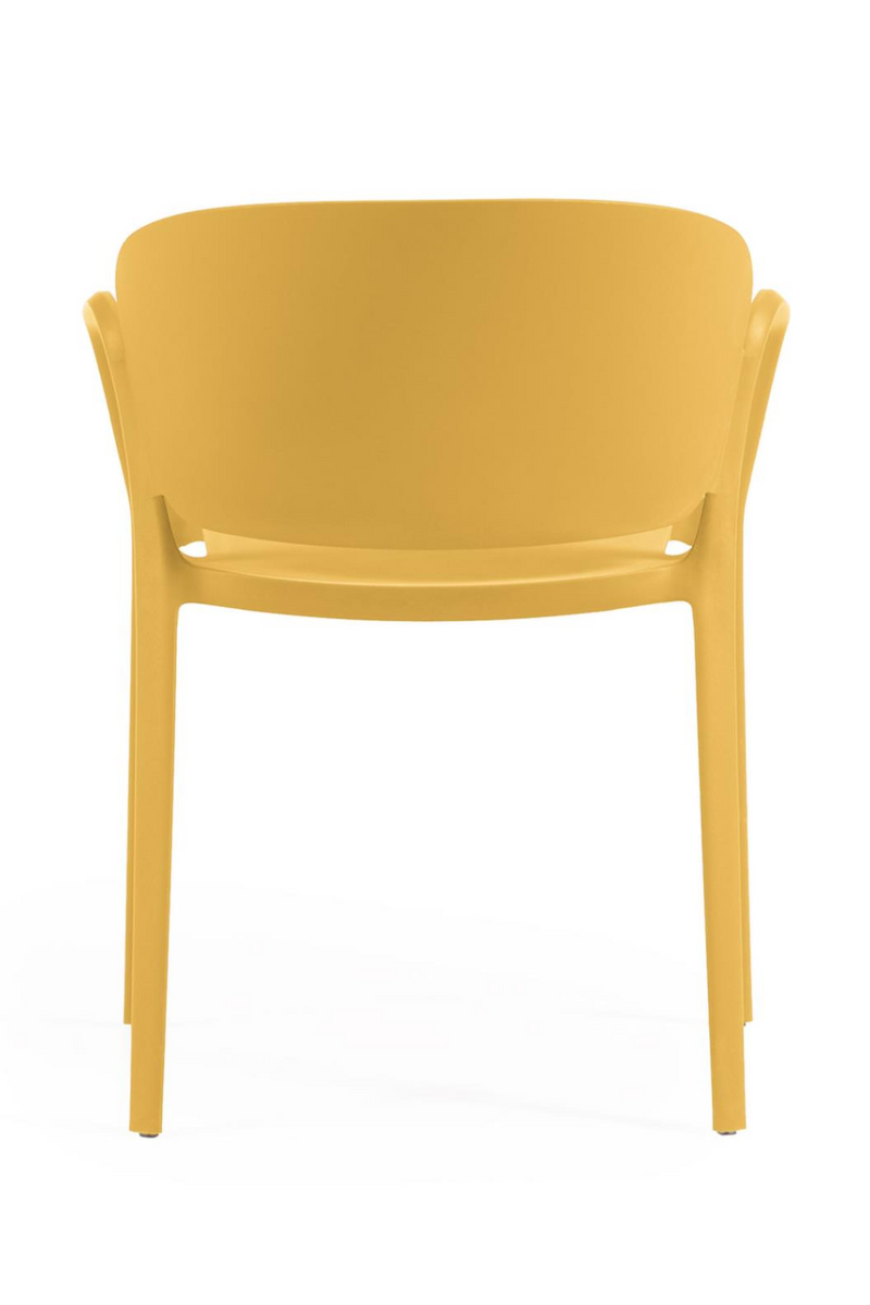 Molded Stackable Garden Armchair (4) | La Forma Ania | Woodfurniture.com