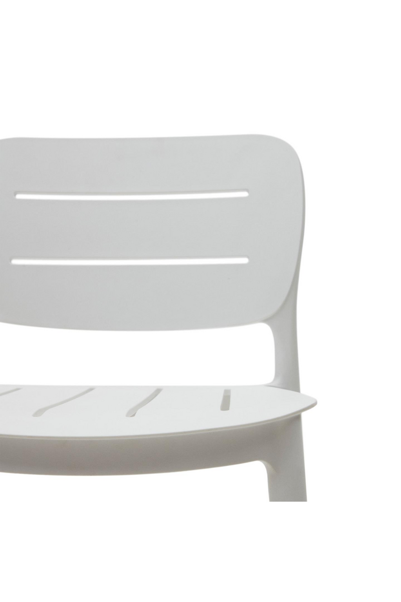 Molded Outdoor Stool (4) | La Forma Morella | Woodfurniture.com