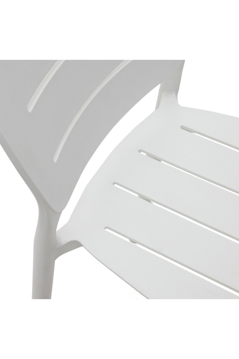 Molded Outdoor Stool (4) | La Forma Morella | Woodfurniture.com