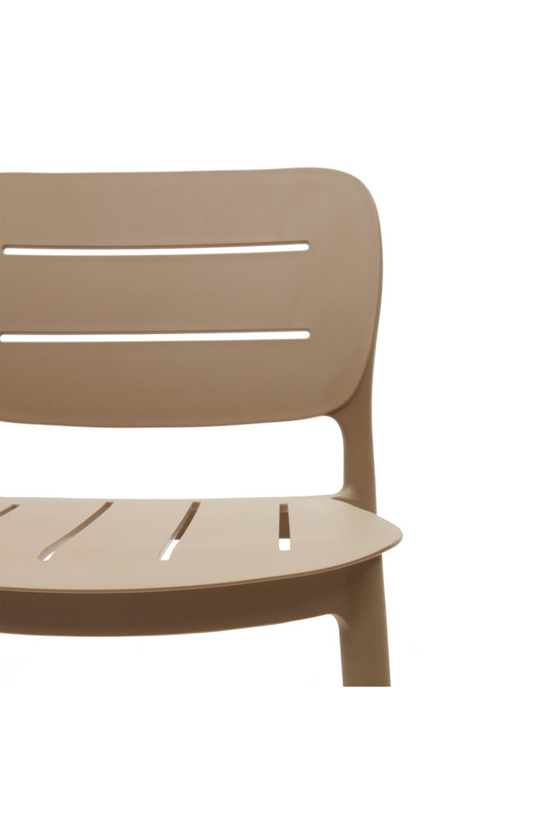 Molded Outdoor Stool (4) | La Forma Morella | Woodfurniture.com