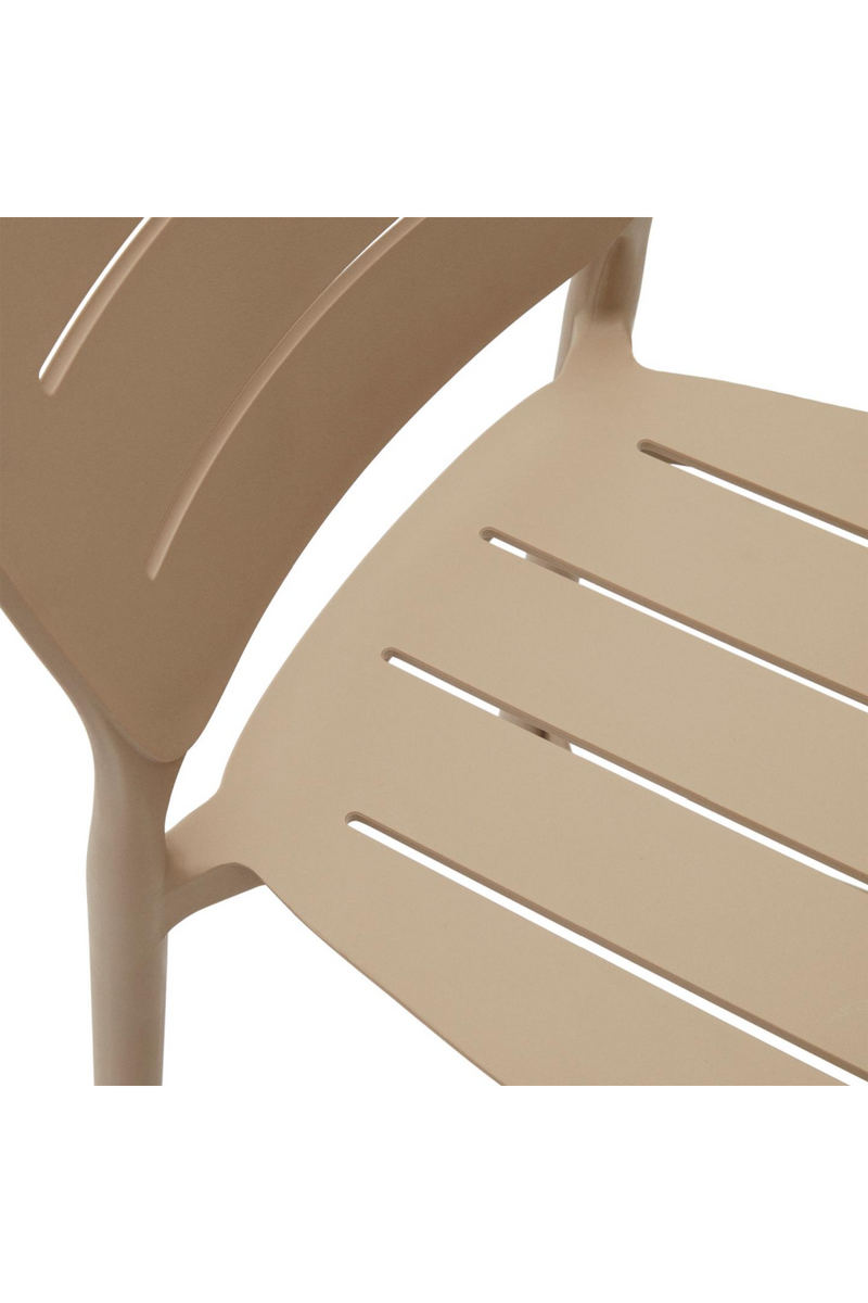 Molded Outdoor Stool (4) | La Forma Morella | Woodfurniture.com