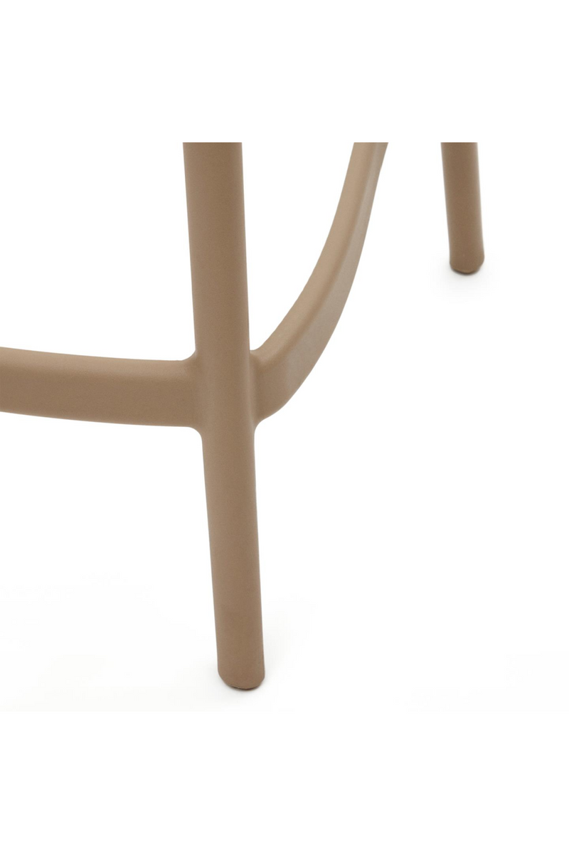 Molded Outdoor Stool (4) | La Forma Morella | Woodfurniture.com