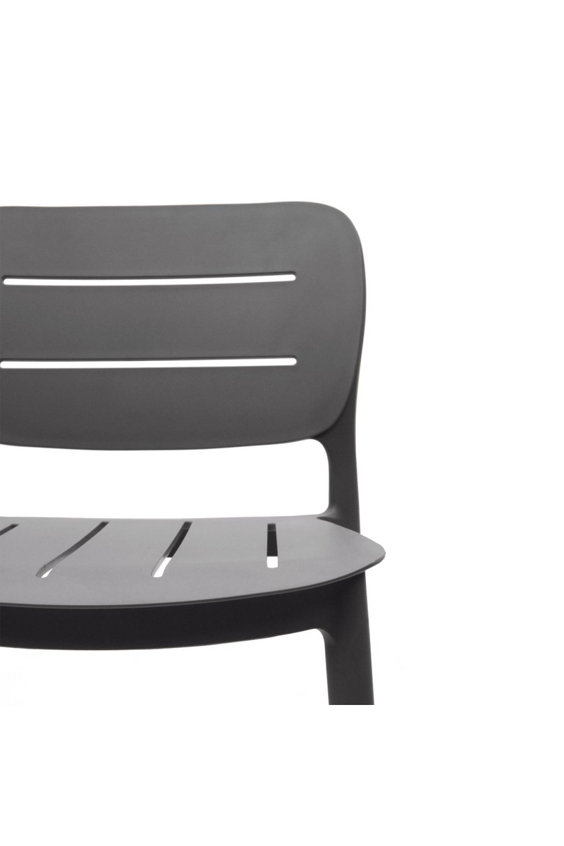 Molded Outdoor Stool (4) | La Forma Morella | Woodfurniture.com