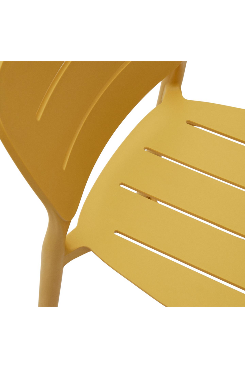 Molded Outdoor Stool (4) | La Forma Morella | Woodfurniture.com