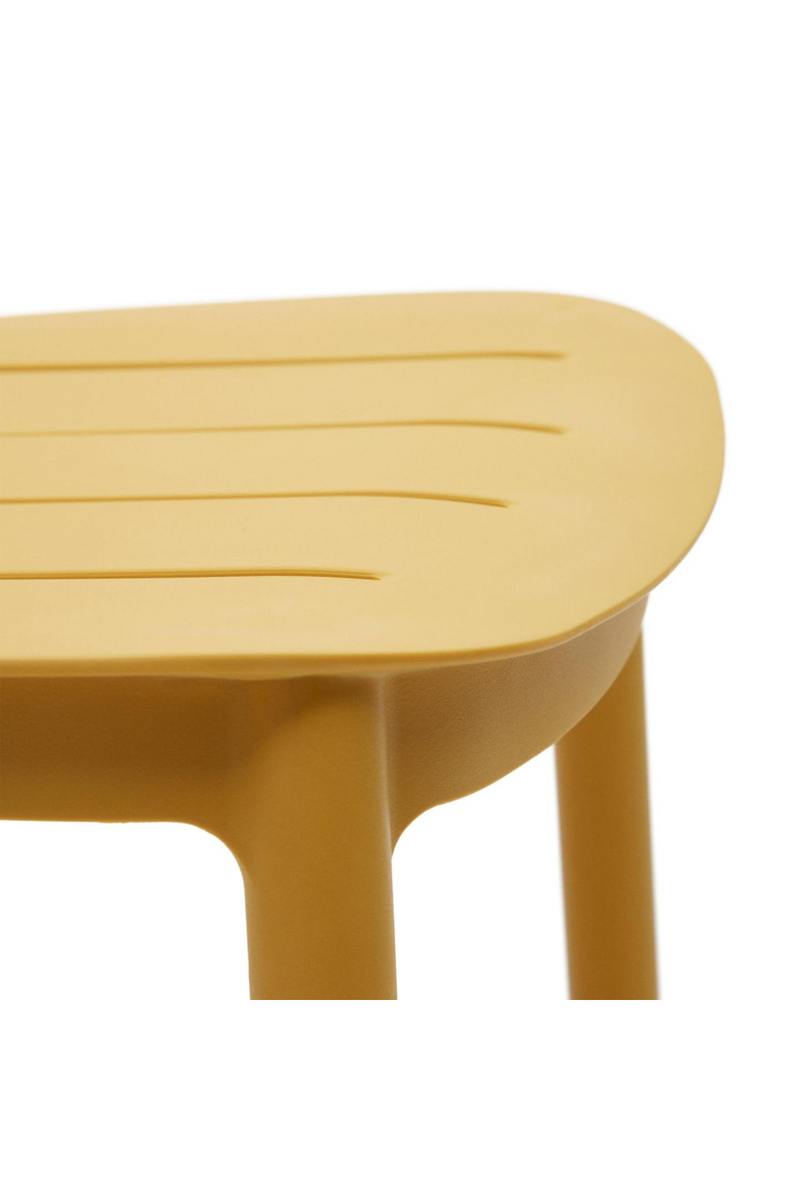 Molded Outdoor Stool (4) | La Forma Morella | Woodfurniture.com