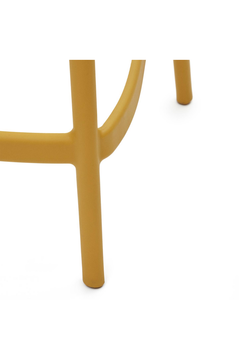 Molded Outdoor Stool (4) | La Forma Morella | Woodfurniture.com