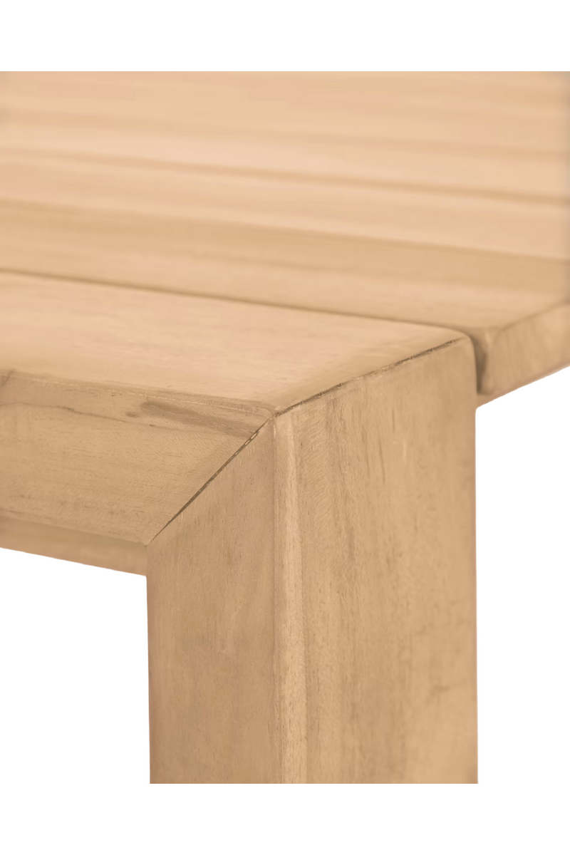Solid Teak Outdoor Table | La Forma Victoire | Woodfurniture.com
