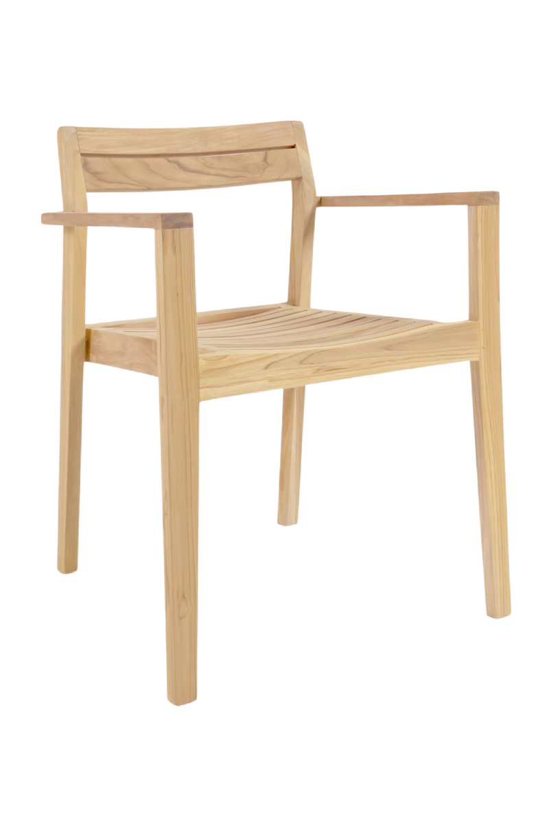 Solid Teak Outdoor Chair Set (6) | La Forma Victoire | Woodfurniture.com