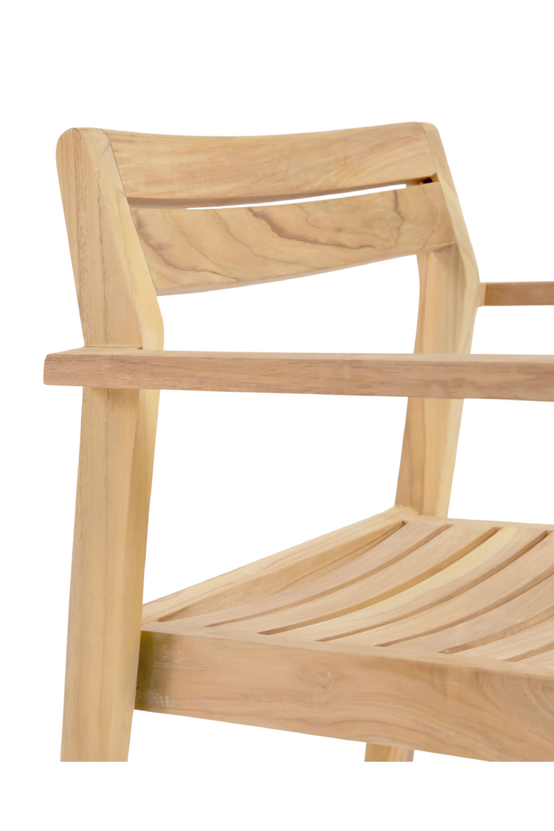 Solid Teak Outdoor Chair Set (6) | La Forma Victoire | Woodfurniture.com