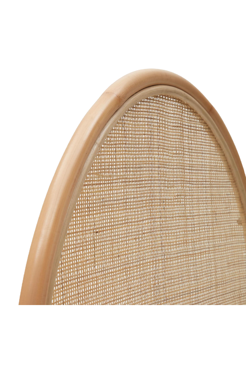Natural Rattan Arched Headboard | La Forma Quiterie | Woodfurniture.com