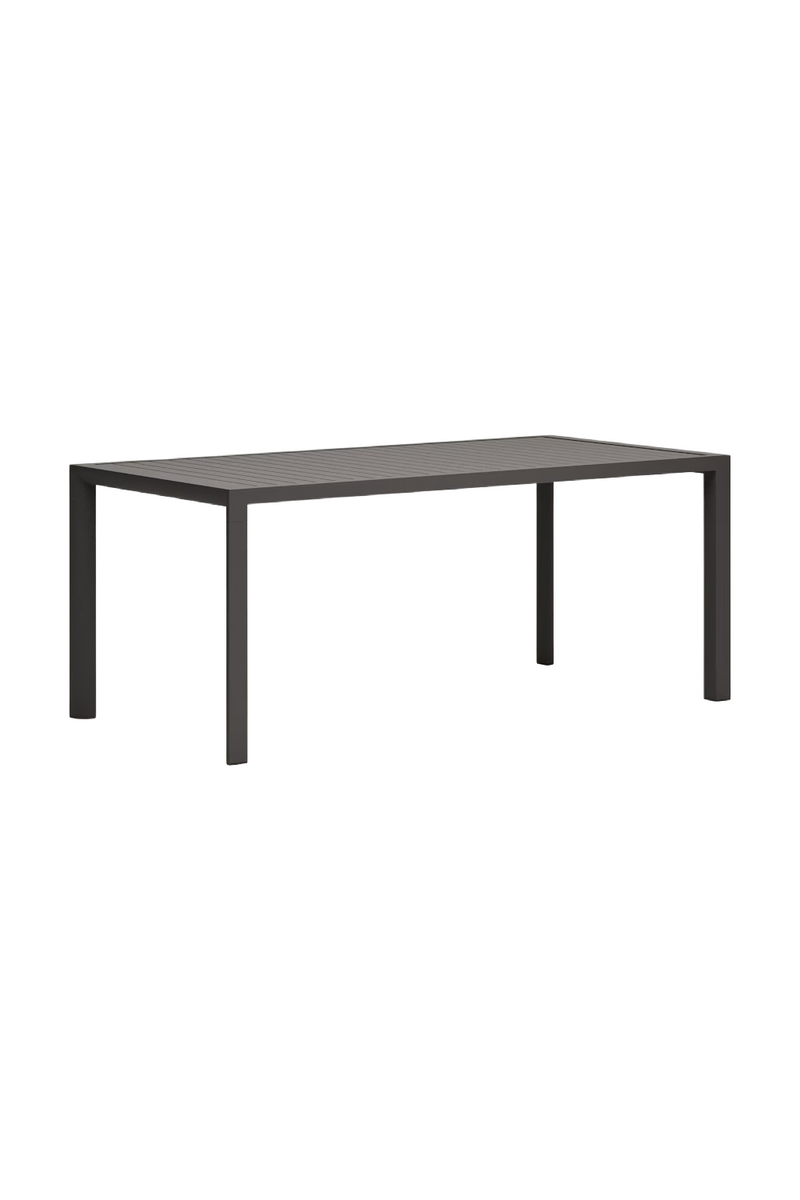 Gray Aluminum Outdoor Table | La Forma Culip | Woodfurniture.com