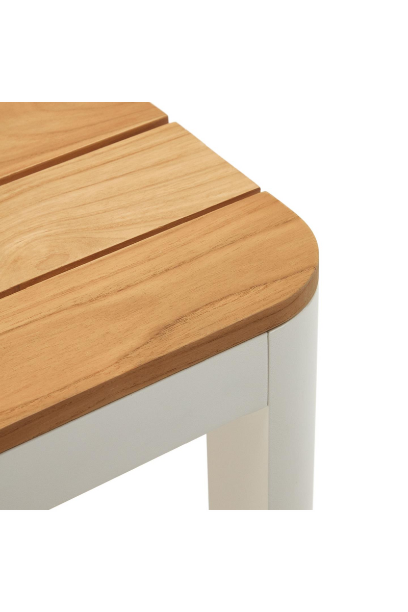 Slatted Teak Outdoor Table | La Forma Bona | Woodfurniture.com