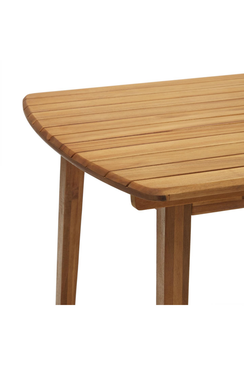 Solid Acacia Extendable Outdoor Table | La Forma Thianna | Woodfurniture.com