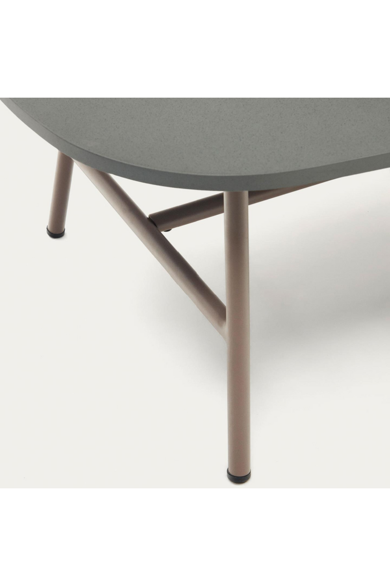Steel Outdoor Side Table | La Forma Bramant | Woodfurniture.com