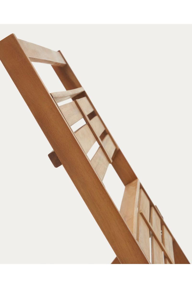 Acacia Outdoor Ladder Shelf | La Forma Victora | Woodfurniture.com