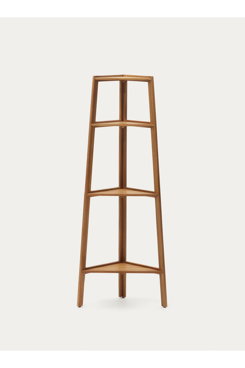 Acacia Outdoor Ladder Shelf | La Forma Victora | Woodfurniture.com