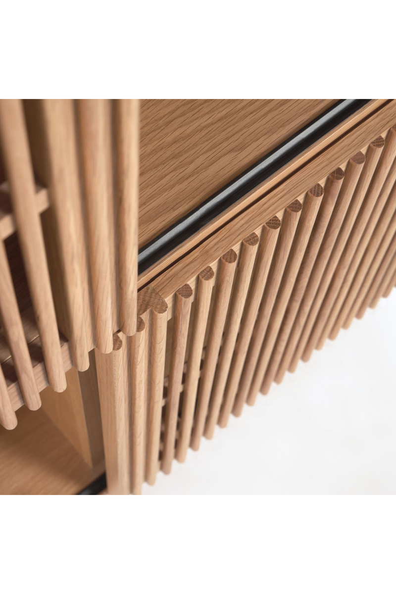 Solid Oak Shelf Unit | La Forma Beyla | Woodfurniture.com