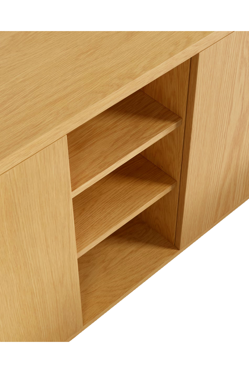 Oak Veneer Sideboard | La Forma Abilen | Woodfurniture.com