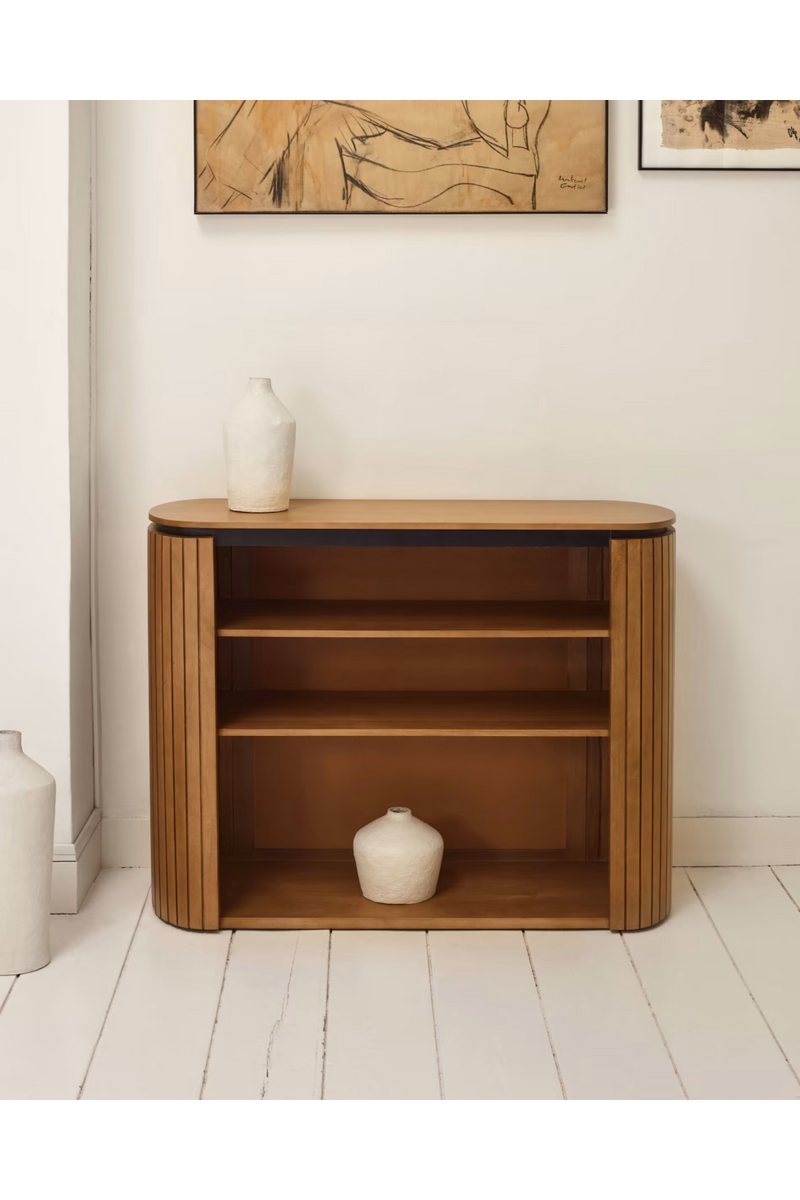 Mango Wood Modern Shelf | La Forma Licia | Woodfurniture.com